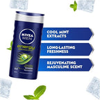 Nivea 3 In 1 Energy 24H Fresh Shower Gel For Men