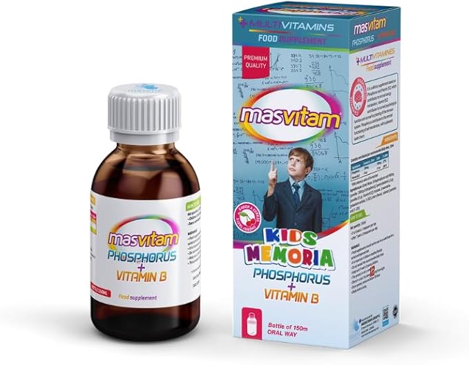 Masvitam Kids Memory Phosphorus + Vitamin B12 Syrup Main image