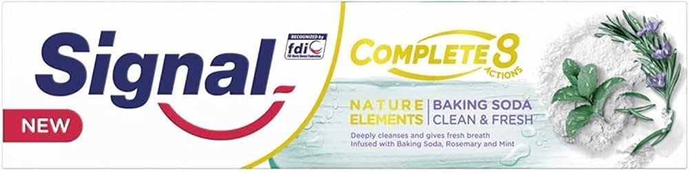 Signal Complete 8 Baking Soda Deep Clean Toothpast