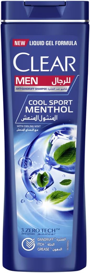 Clear Anti Dandruff Mint Shampoo For Men
