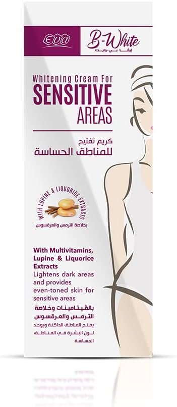 Eva B-White Whitening Cream For Sensitive Areas White