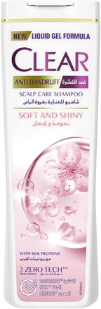 Clear Anti Dandruff Soft & Shiny Shampoo For Women