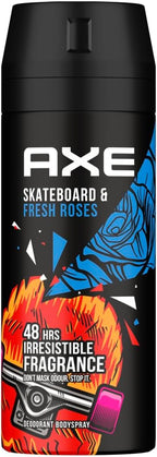 Axe Skateboard & Fresh Roses