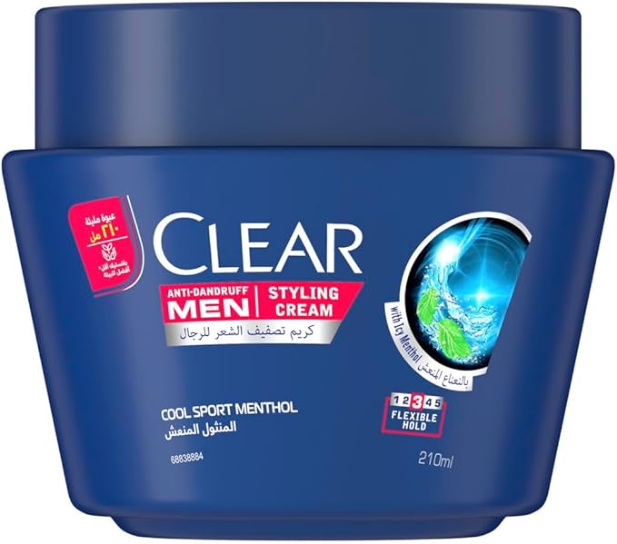 Clear Styling Cream Cool Sport For Men Main image