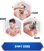 Nivea 3 In 1 Energy 24H Fresh Shower Gel For Men