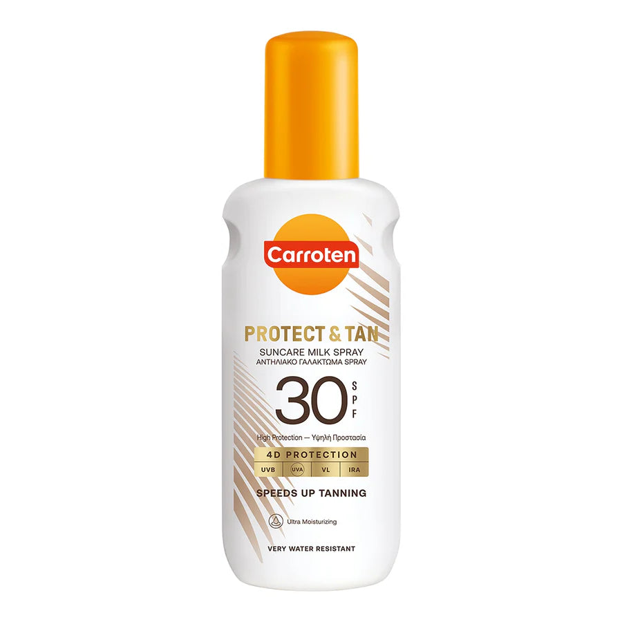 Carroten Suncare Protect & Tan 4D Milk Spray Spf 30