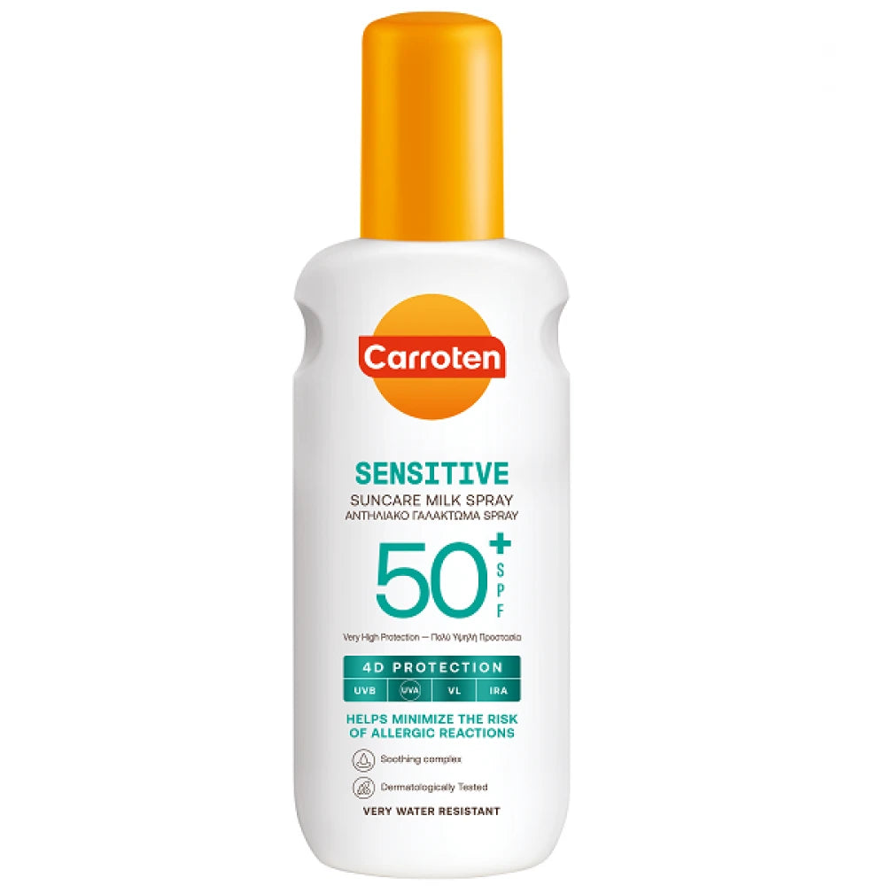 Carroten Suncare Sensitive 4D Protection Milk Spray Spf 50+