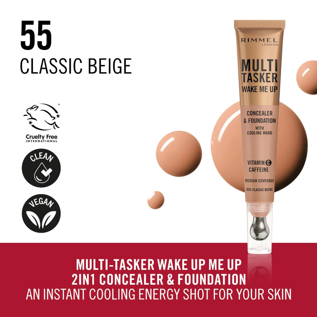 Rimmel Multi-Tasker Wake Me Up Foundation & Concealer
