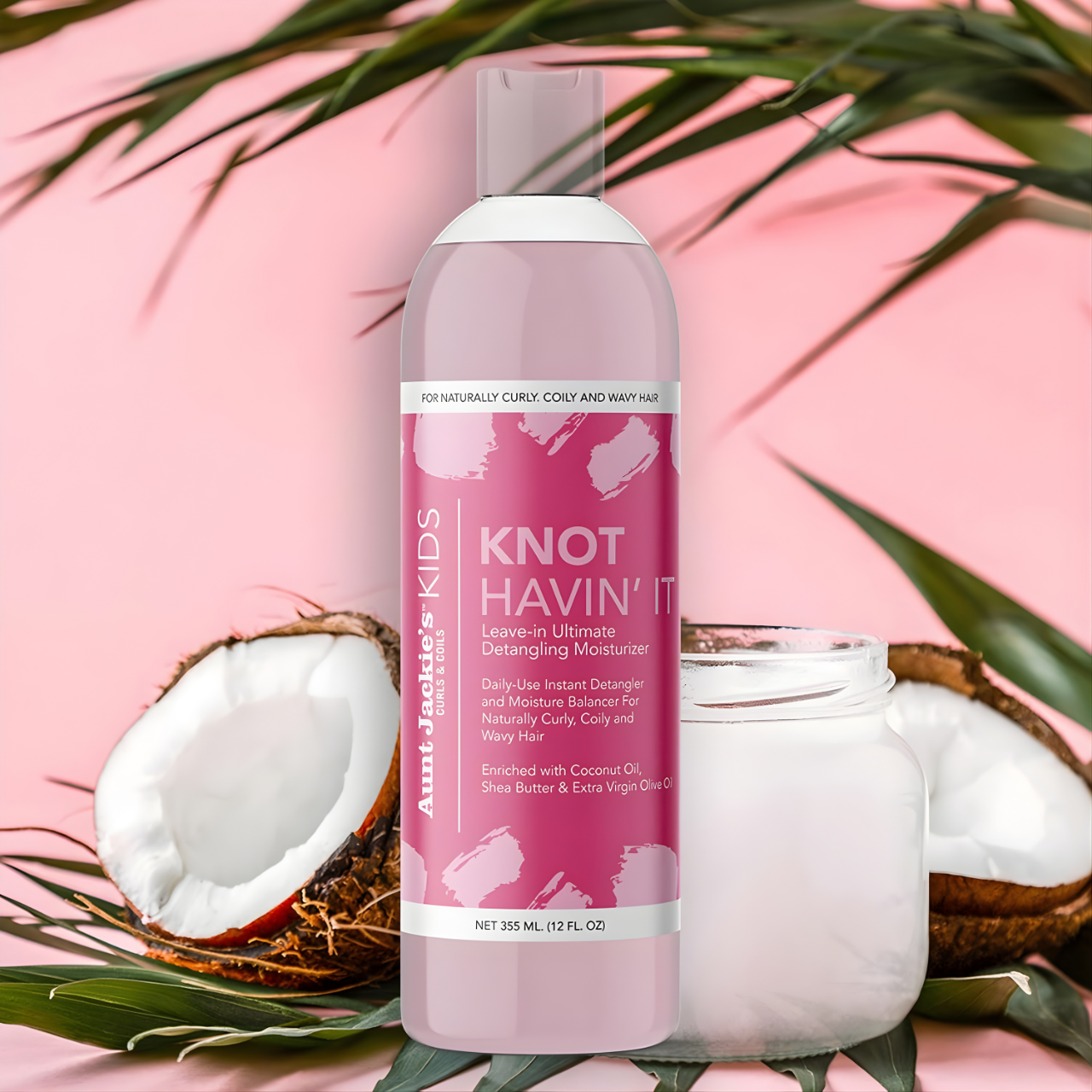 Aunt Jackie's Kids Knot Havin' It Leave-In Ultimate Detangling Hair Moisturizer Secondary image