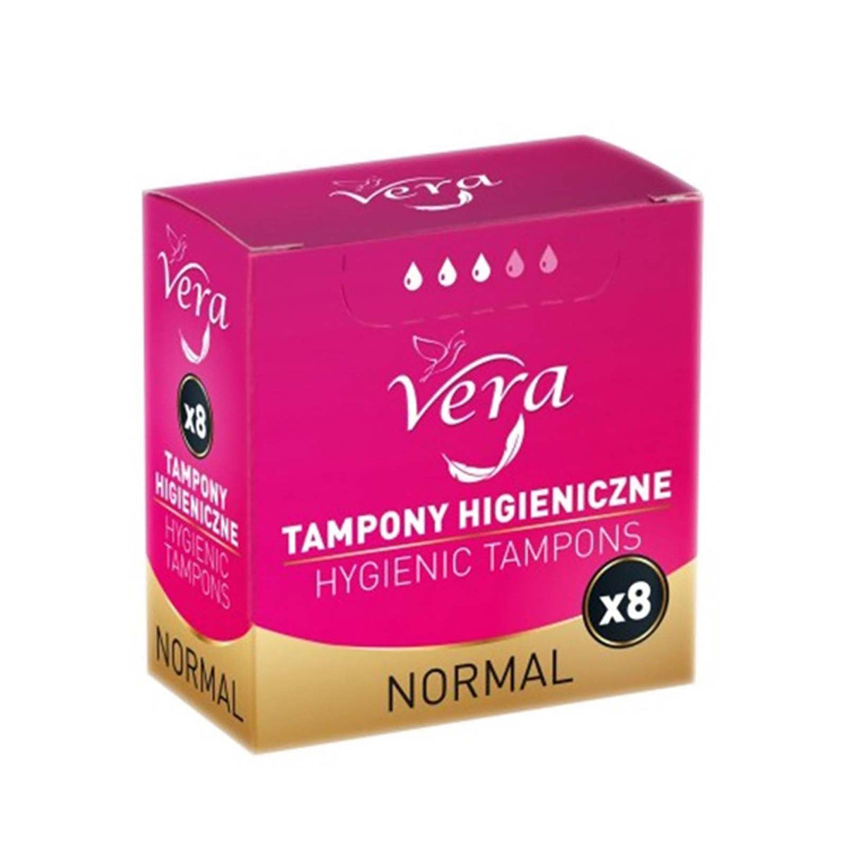 Vera Normal Hygienic Tampons 8 Pieces