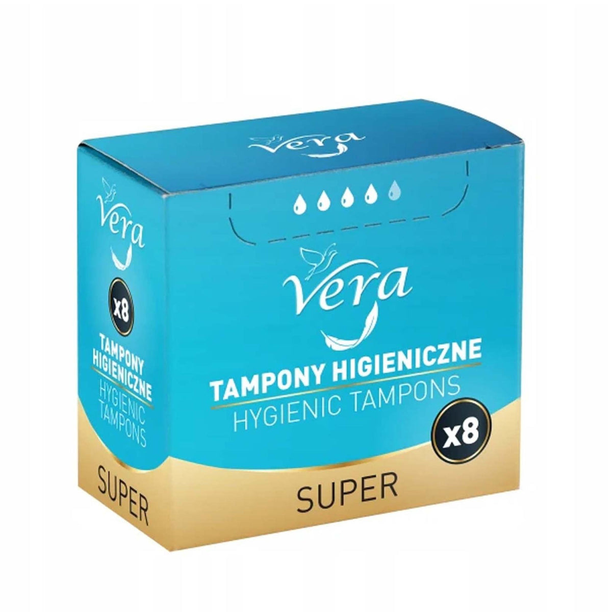 Vera Super Tampons Blue 8 Pieces