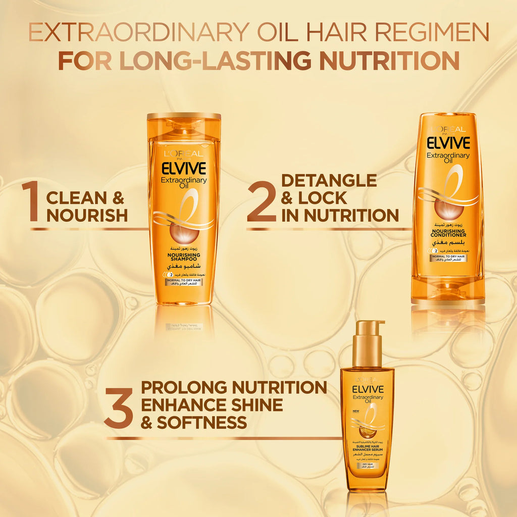 L'Oreal Paris Elvive Extraordinary Oil Shampoo For Dry Hair