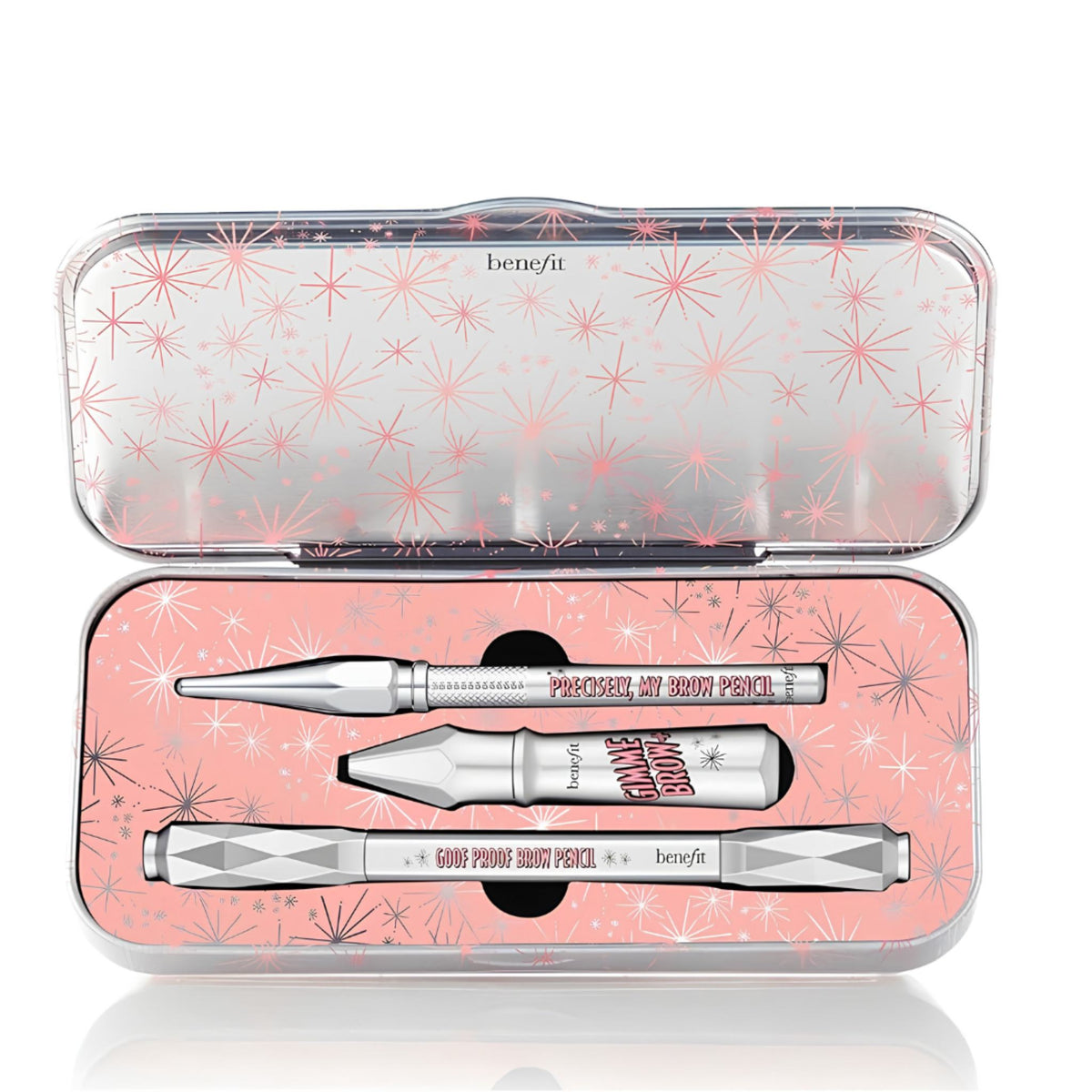 Benefit Great Brow Basics Kit - Eyebrow Pencil & Gel Set (Dark 4)