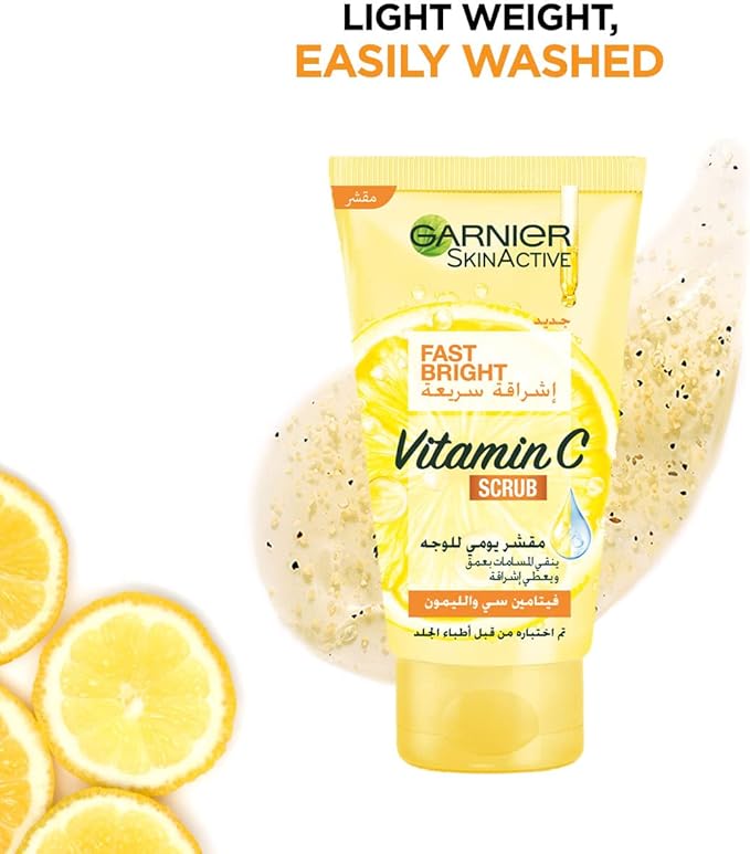 Garnier Fast Bright Daily Scrub