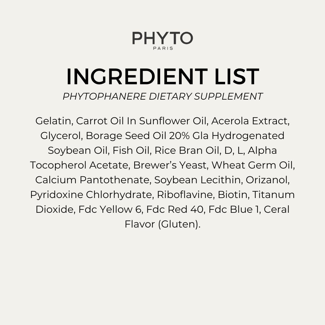 Phyto Phytophanere Capsules For Hair And Nails