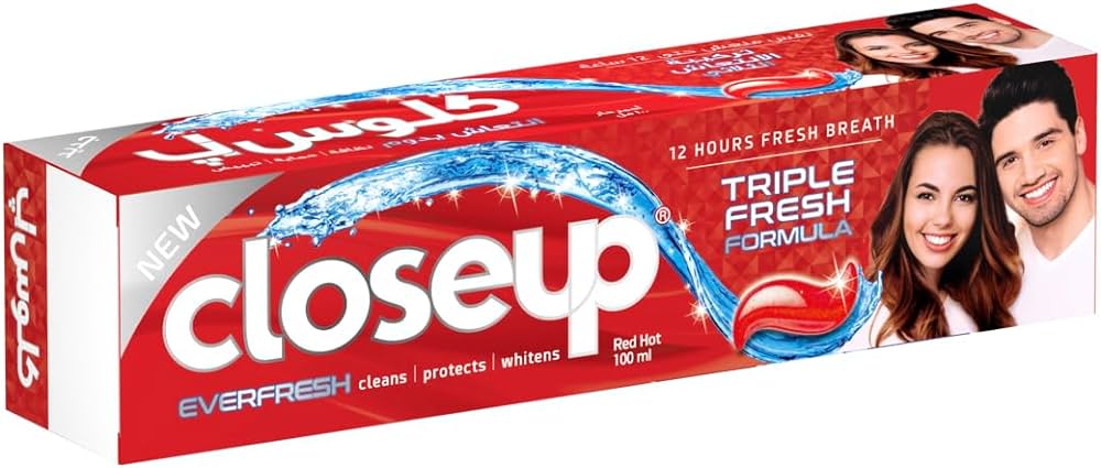 Closeup Ever Fresh Trippel Fresh Formula Red