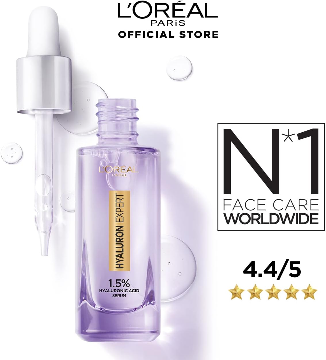 L'Oreal Paris Hyaluron Expert Replumping Serum with Hyaluronic Acid - Serums