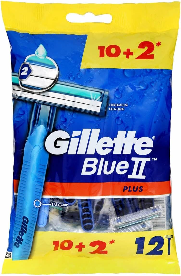 Gillette Blue Ii Plus Disposable 10 + 2 Razors Main image