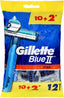 Gillette Blue Ii Plus Disposable 10 + 2 Razors