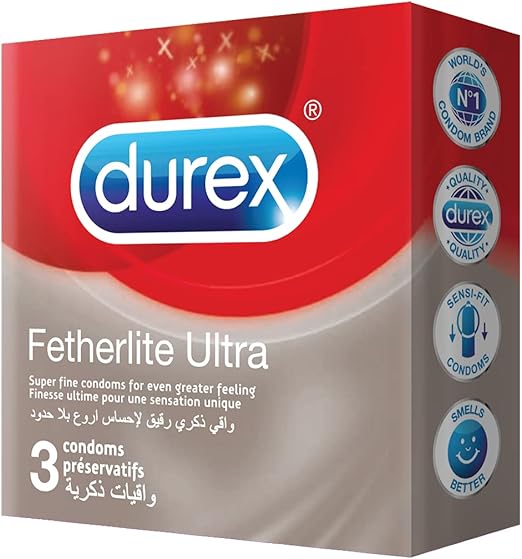Durex Fetherlite Ultra Condom - Pack Of 3 Main image