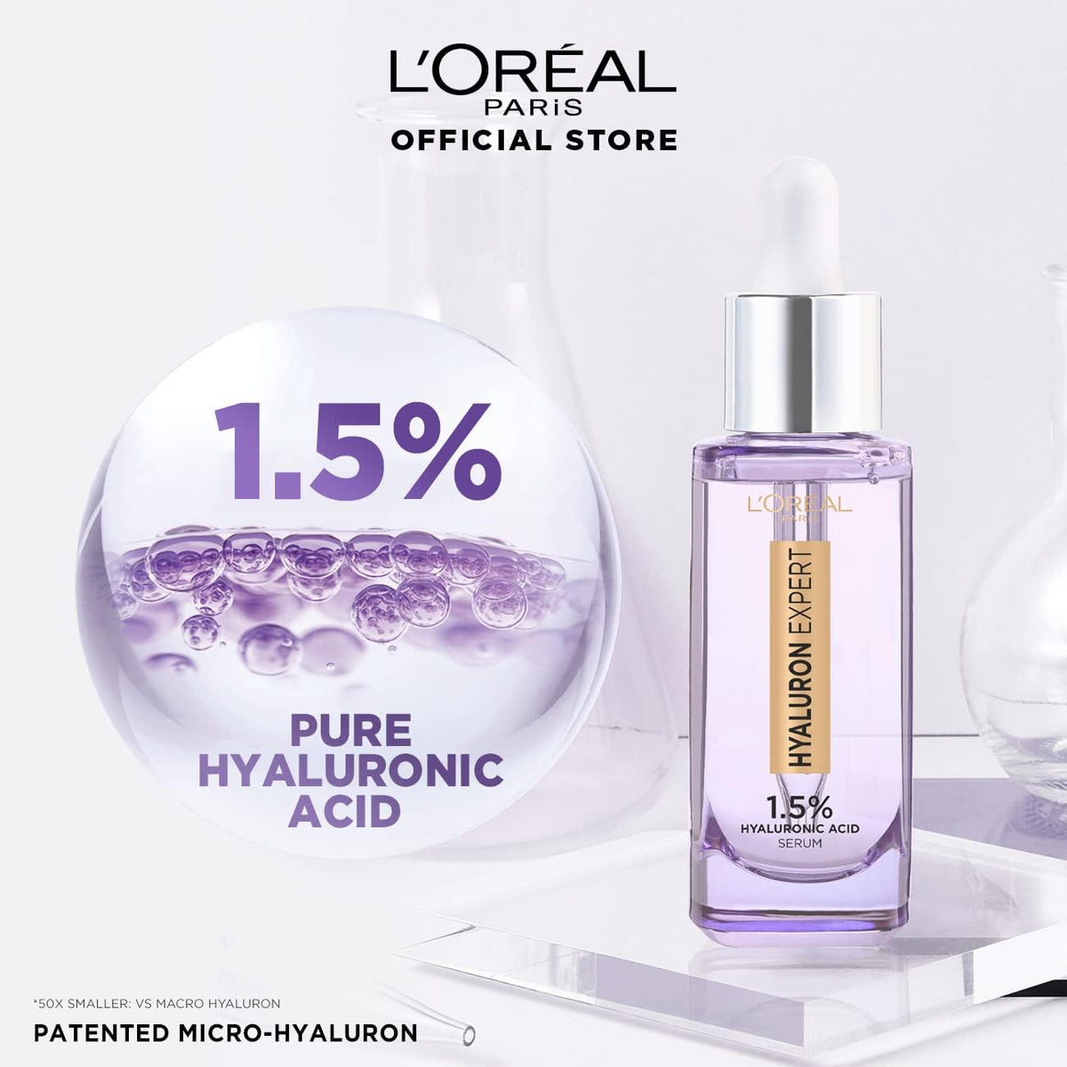 L'Oreal Paris Hyaluron Expert Replumping Serum with Hyaluronic Acid - Serums