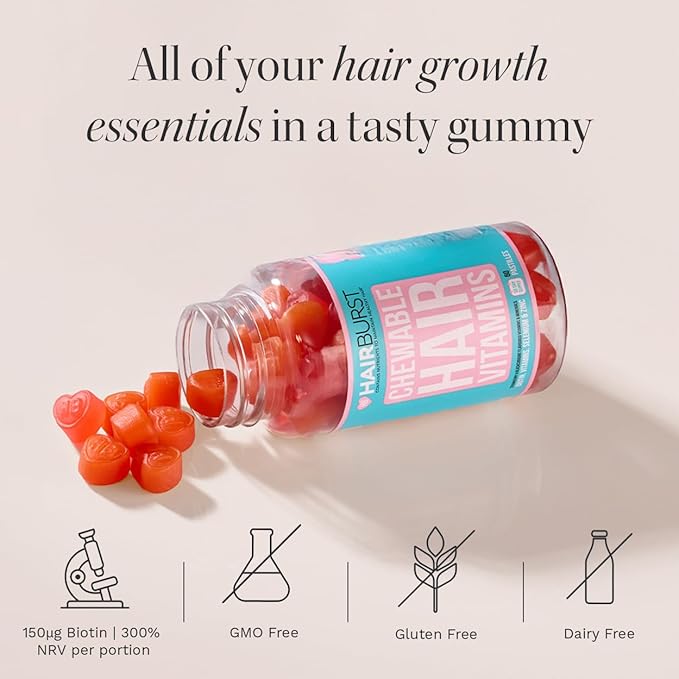 Hairburst Chewable Hair Vitamins 60 Pieces