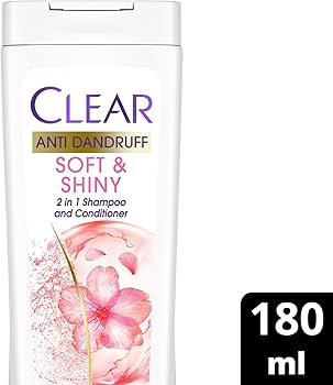 Clear Anti Dandruff Soft & Shiny Shampoo For Women