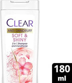 Clear Anti Dandruff Soft & Shiny Shampoo For Women