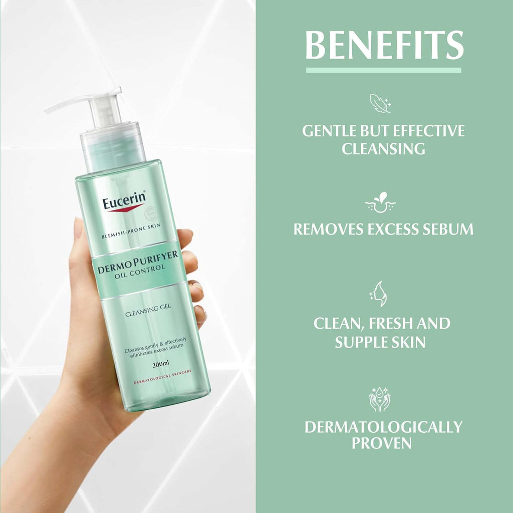Eucerin Dermo Purifyer Oil Control Gel Cleanser