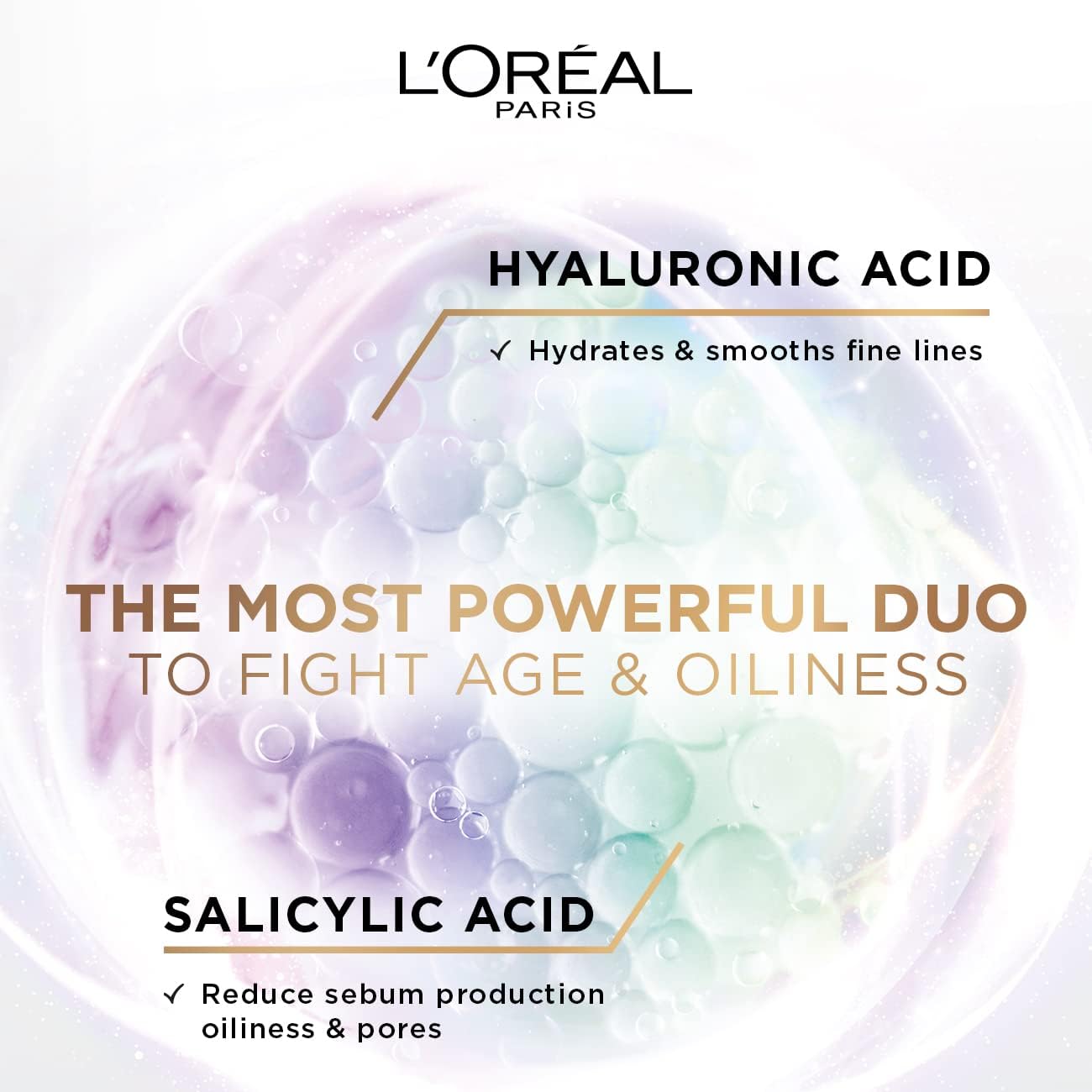 L'Oreal Paris Hyaluron Expert Shine Control Repluming Gel Cream