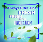 Always Ultrathin Herbal Freshness 26 Pads