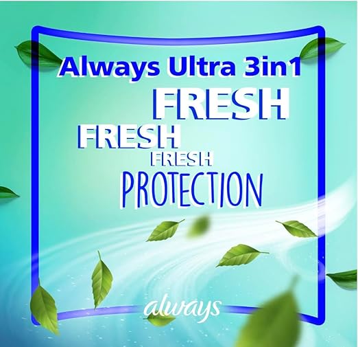 Always Ultrathin Herbal Freshness 26 Pads