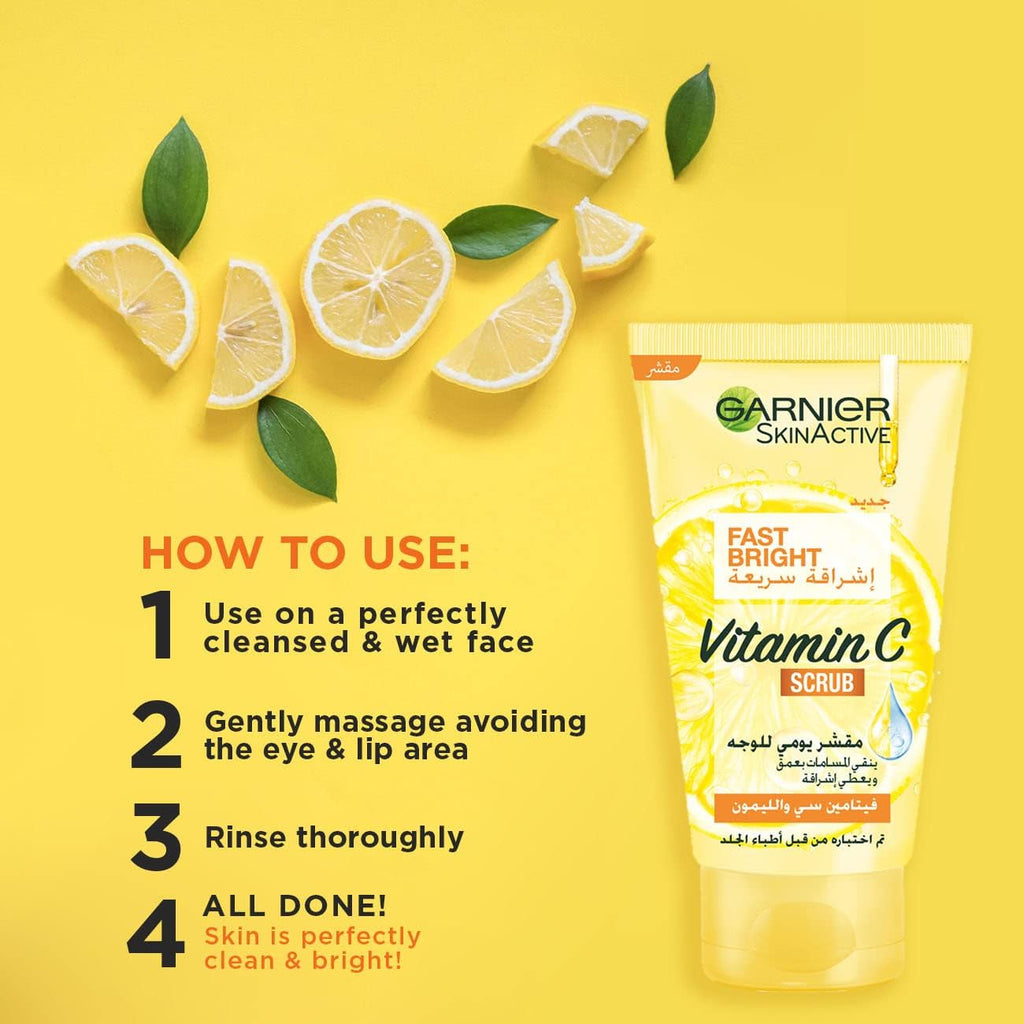 Garnier Fast Bright Vitamin C Daily Scrub - Scrub