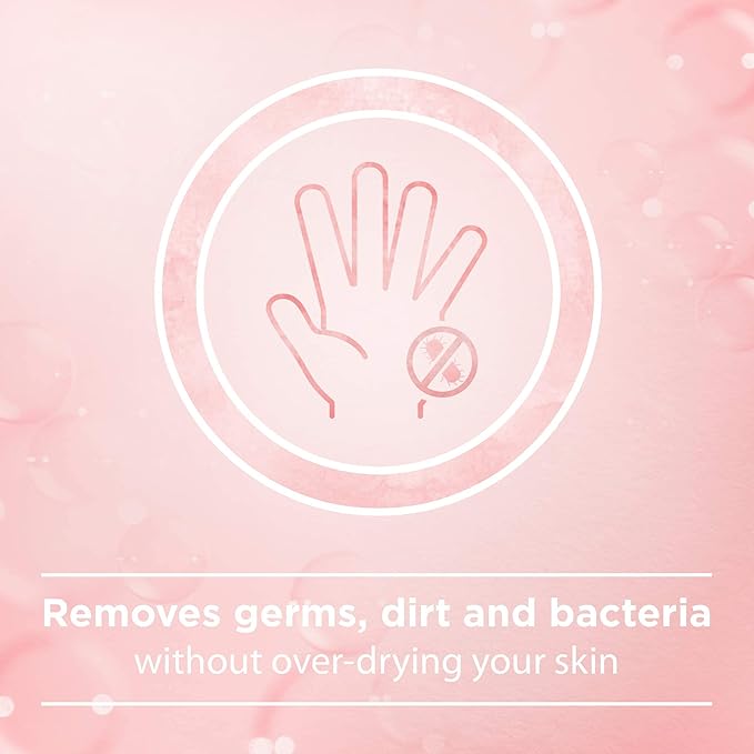 Johnsons Antibacterial Almond Blossom Liquid Hand Soap