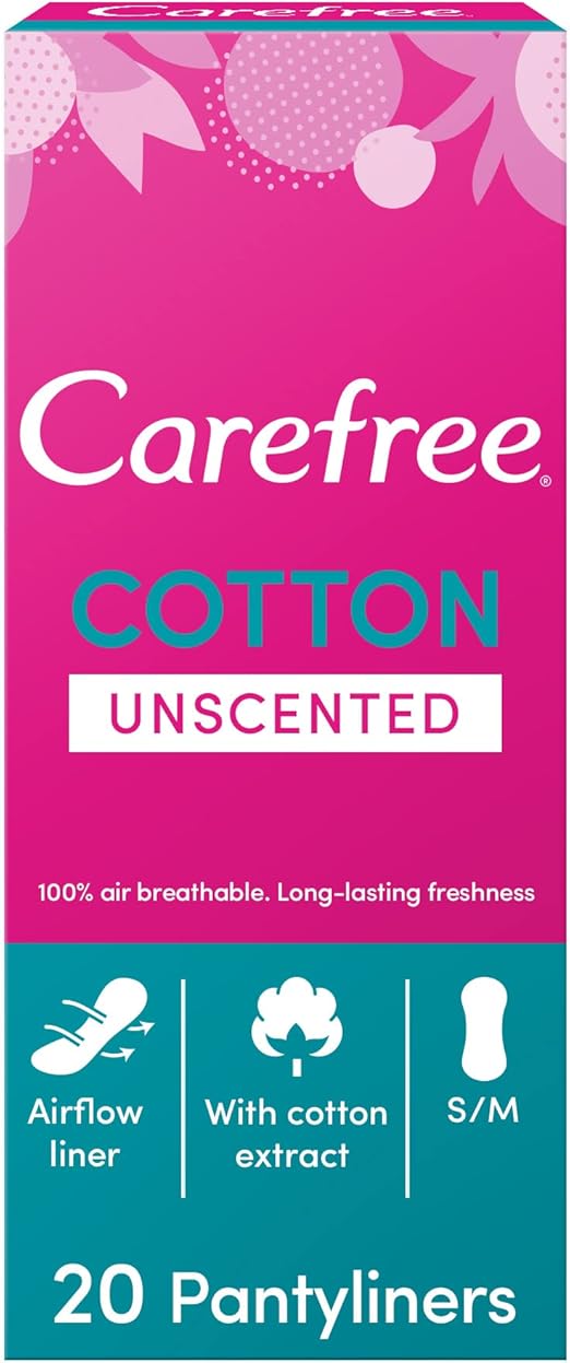 Carefree - Cotton Unscented Panty Liners Main image