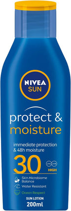 Nivea Sun Lotion Protect and Moisture Sunscreen Spf 30