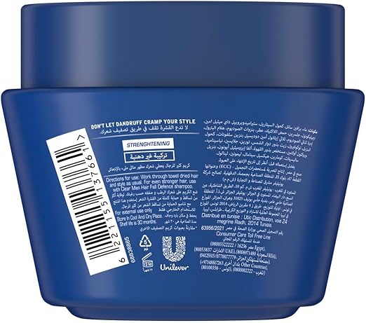 Clear Styling Cream Hair Fall Defense For Men