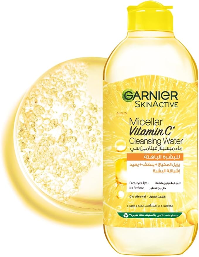Garnier Micellar Vitamin C Cleansing Water - 400 ml (20% off)
