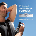 Black and White Invisible - Antiperspirant Spray For Men