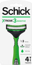 Schick Blades Xtrem 3 Sensitive 4 Razors  For Men
