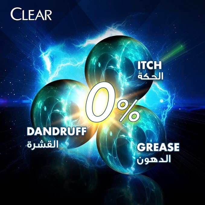 Clear Anti Dandruff Hair Fall Defense Shampoo For Men