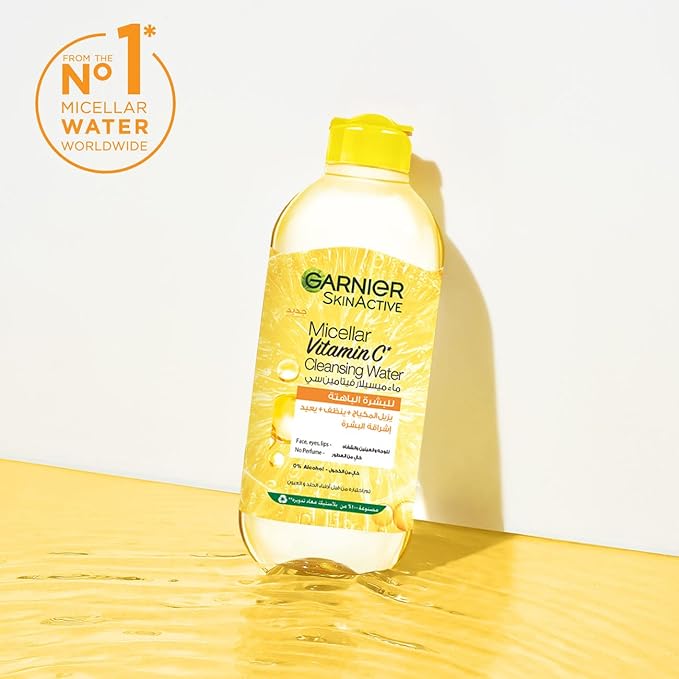 Garnier Micellar Vitamin C Cleansing Water - 400 ml (20% off)