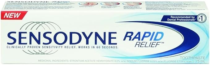 Sensodyne Rapid Relief Toothpaste Main image
