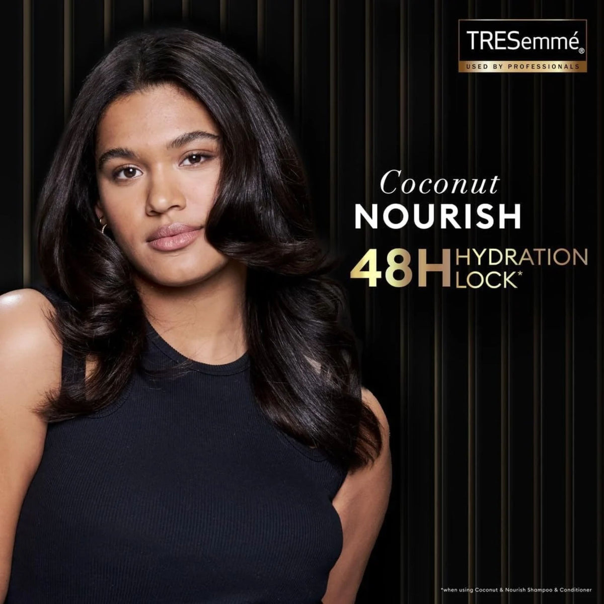 TRESemmé Coconut Nourish Coconut Oil & Aloe Vera Shampoo + Conditioner - 50% OFF