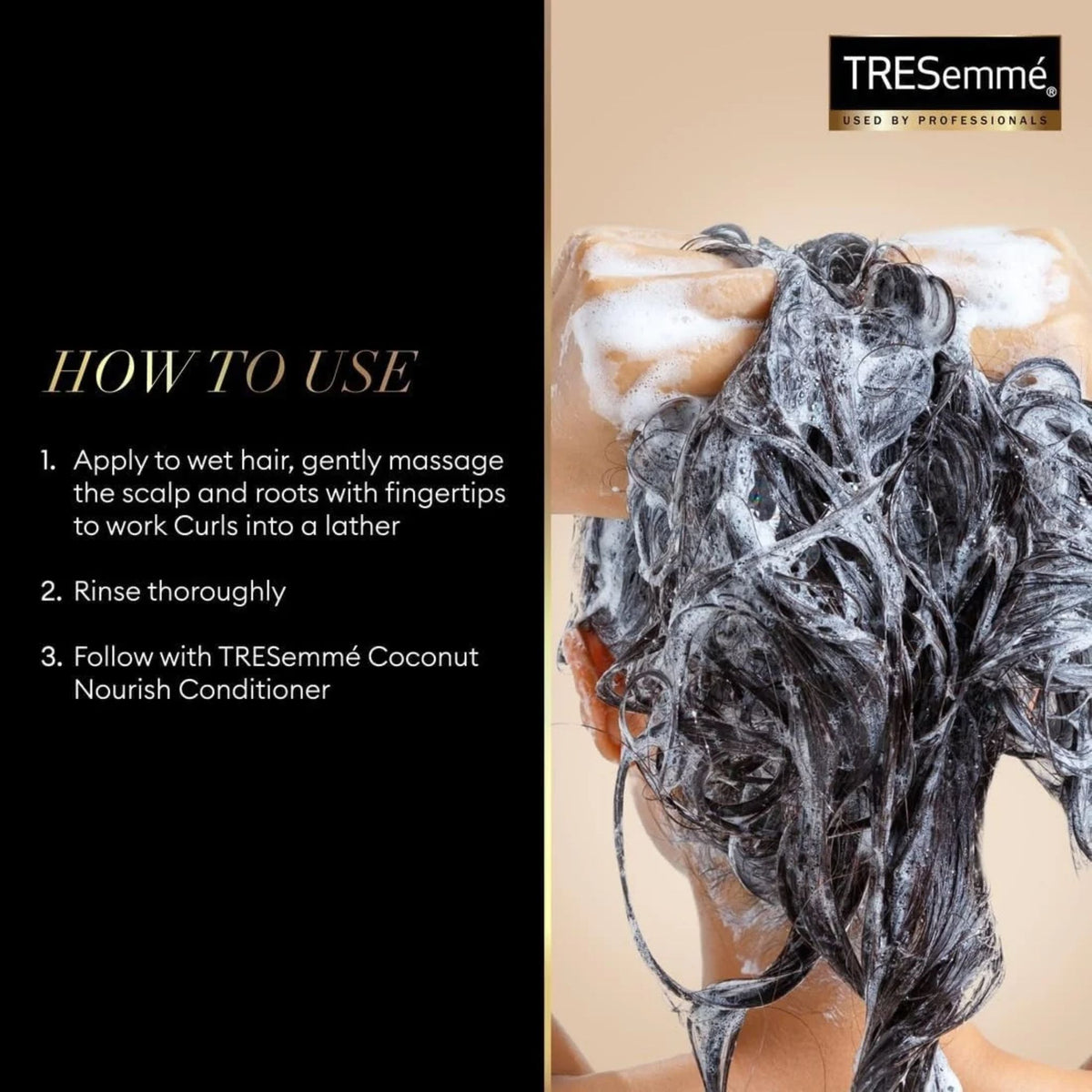 TRESemmé Coconut Nourish Coconut Oil & Aloe Vera Shampoo + Conditioner - 50% OFF
