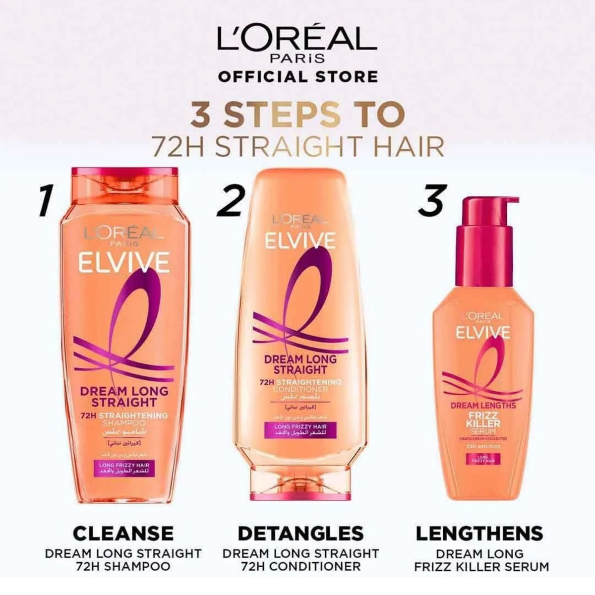 L'Oréal Paris Elvive Dream Long Straight Keratin - Conditioner - 15% OFF