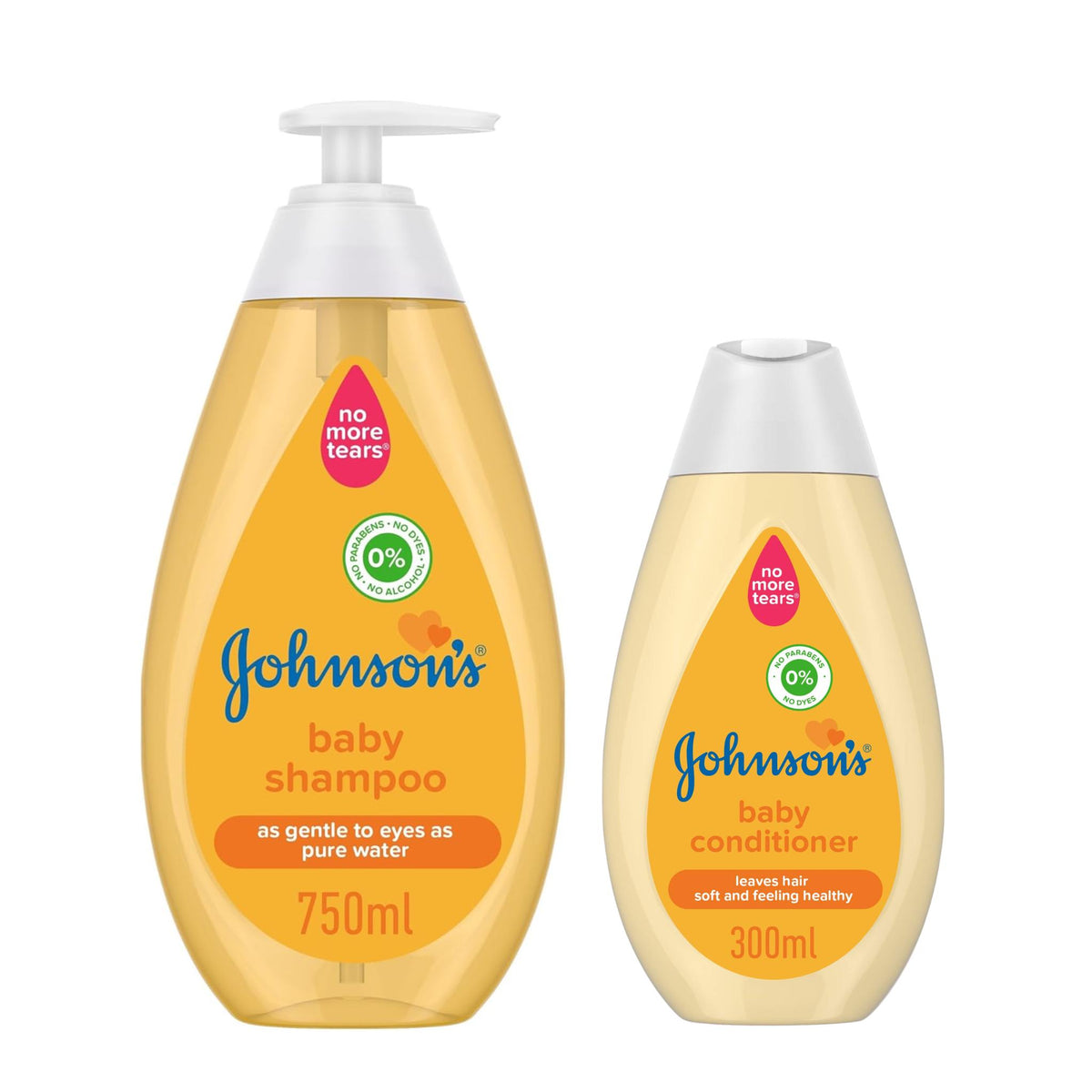Johnsons Baby Shampoo 750Ml + Conditioner 300 ml