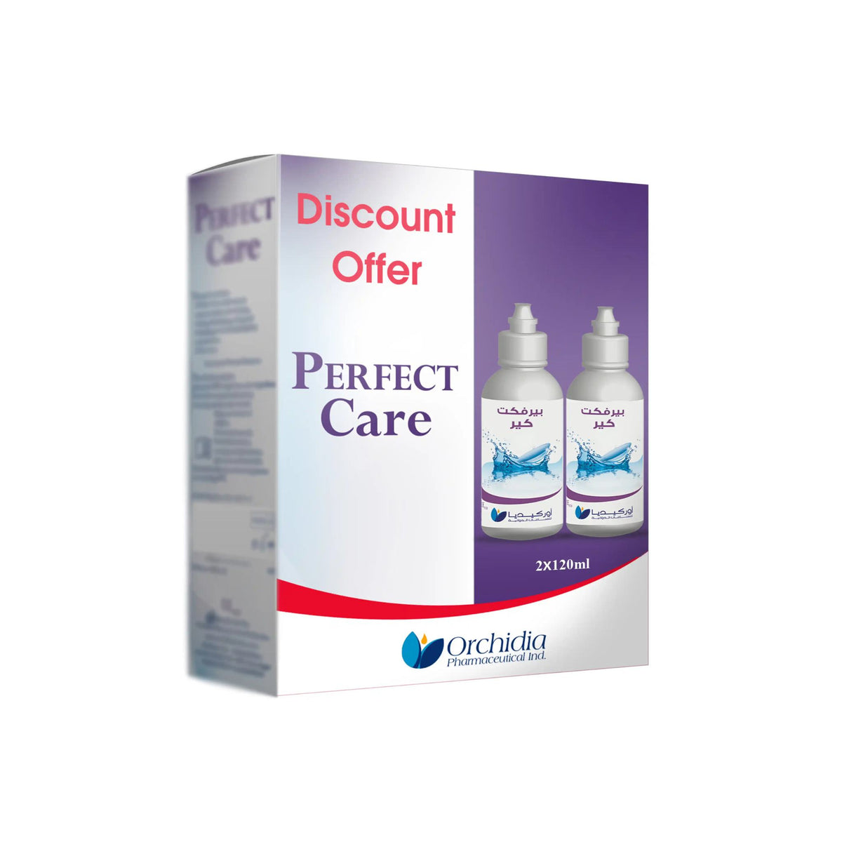 Perfect Care Contact Lens Solution - 2 x 120 ml