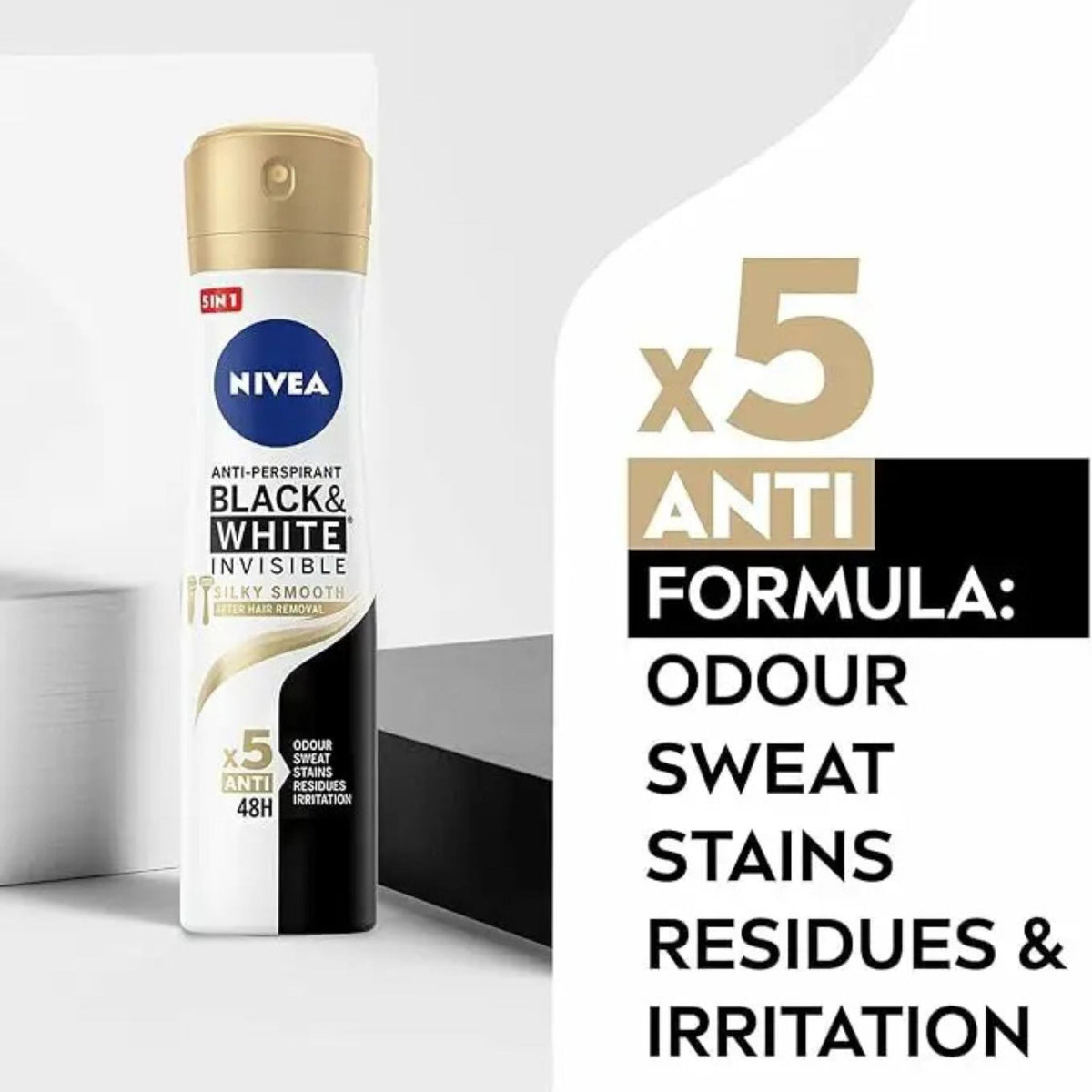 Black & White Invisible - Anti-perspirants Deodorant Spray