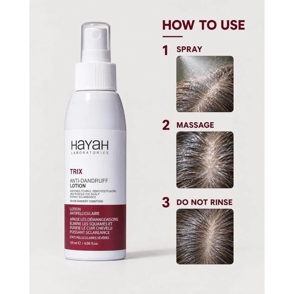 Hayah TRIX - Anti-Dandruff Lotion